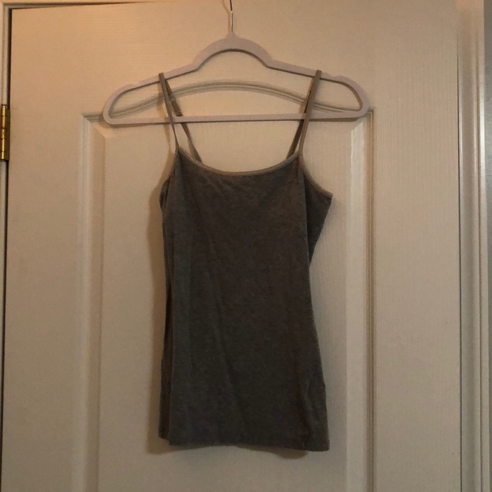 Gray Cami Tank Top